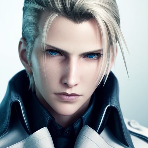 Rufus Shinra, Blonde Babies, Final Fantasy Collection, Final Fantasy Vii Remake, Fantasy Collection, Final Fantasy Vii, Pretty Eyes, Daughter Love, Final Fantasy