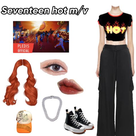 Seventeen hot m/v (3/3) Seventeen Outfits, Seventeen Concert, K Pop, Seventeen, Outfit Inspirations, Ootd, Concert