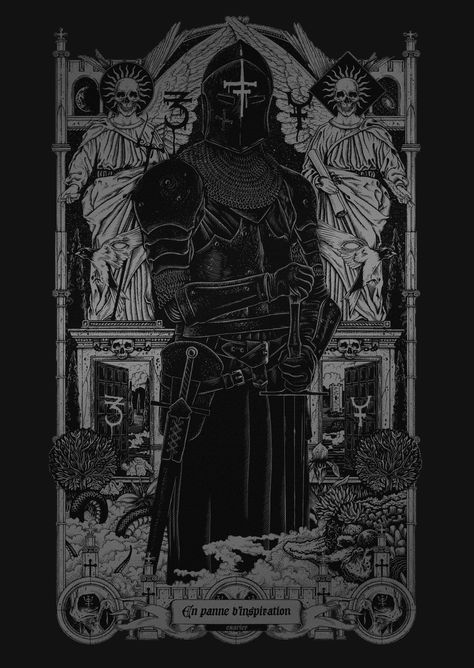 Gothic Knight, Dark Souls Art, Creature Artwork, Gothic Aesthetic, Biblical Art, Soul Art, Catholic Art, Medieval Art, Dark Ages