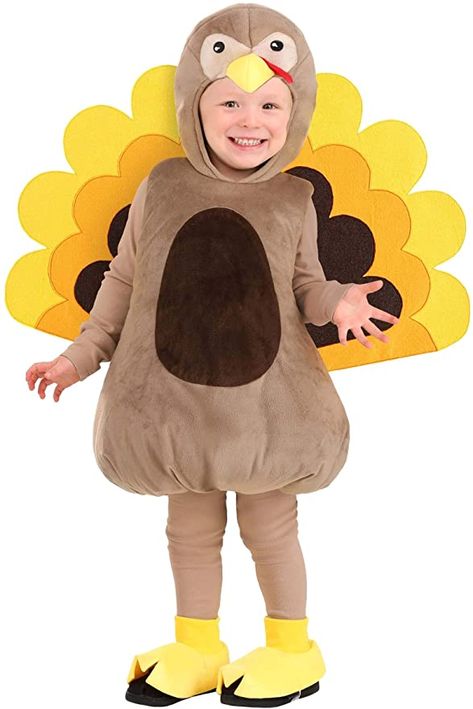 Amazon.com: Crafty Turkey Costume for Toddlers 18 Months : Toys & Games Paper Turkey, Turkey Costume, Classic Turkey, Boys Costumes, How To Make Turkey, Thanksgiving Parade, Turkey Craft, Animal Costumes, Thanksgiving Traditions