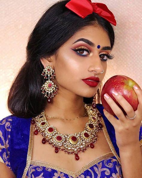 Indian Disney Princess, Hamel Patel, Color Correcting Concealer, Skin Scrub, Natural Aloe Vera, Artists And Models, Indian Makeup, Hair Mousse, Dress Indian