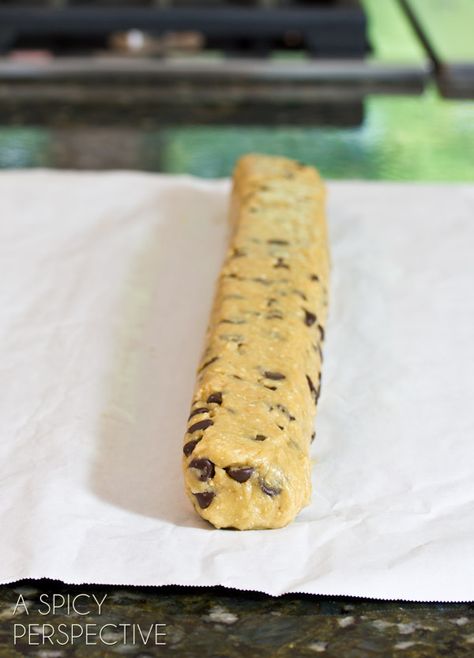 Homemade Cookie Dough Log Best Chocolate Chip Cookie Recipe, Homemade Cookie Dough, Homemade Cookie, Best Chocolate Chip Cookies Recipe, A Spicy Perspective, Toffee Cookies, Best Chocolate Chip, Chocolate Chip Cookie Recipe, Chocolate Toffee