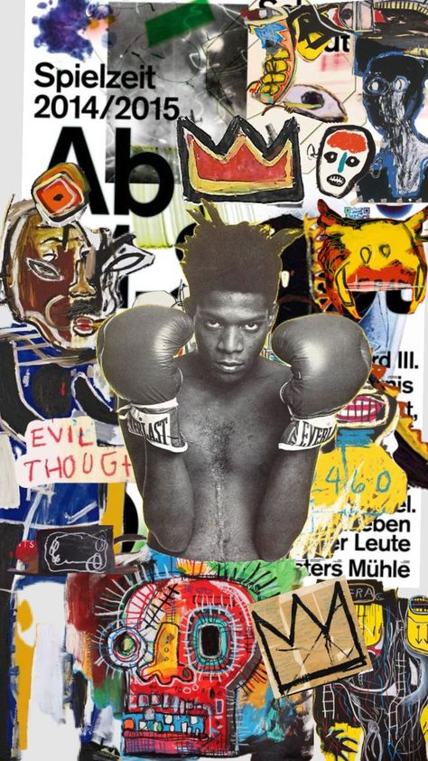 Jean Michel Basquiat, Jean Michel, Street Art, Create Yourself, Collage, Art