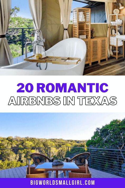 Romantic Airbnbs Romantic Airbnb, Texas Travel Weekend Getaways, Texas Vacation Spots, Getaways For Couples, Country Getaway, Texas Weekend Getaways, Texas Getaways, Best Romantic Getaways, Weekend Getaways For Couples