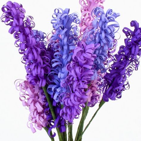 How to make a paper hyacinth? Hyacinth Craft, Paper Hyacinth, Click Photo, Flower Making, Craft Projects, Flowers