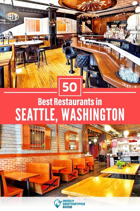 Want to see the best restaurants in Seattle, WA? We’re FamilyDestinationsGuide, and we’re here to help: From incredible brunch spots and amazing places to eat dinner, to local foodie spots and hidden gems, discover the BEST Seattle restaurants - so you get memories that last a lifetime! #seattle #seattlerestaurants #restaurantsinseattle #bestrestaurantsinseattle #placestoeatseattle Dinner In Seattle, Best Places To Eat In Seattle Washington, Places To Eat In Seattle, Seattle Hidden Gems, Seattle Eats, Seattle Places To Eat, Best Restaurants In Seattle, Seattle Dinner Restaurants, Seattle Restaurants Downtown