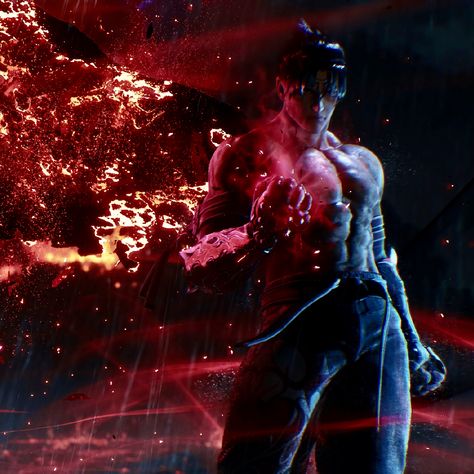 Tekken Jin Kazama, Tekken Wallpaper, Street Fighter Tekken, Boudiour Poses, Steam Profile, Jin Kazama, Tekken 8, Y2k Profile Picture, Emo Pfp