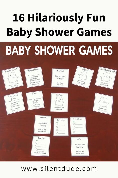 Looking for baby shower entertainment? These 16 funny and lighthearted games will keep the celebration lively and full of laughter!"
#BabyShowerIdeas #FunGames #PartyLaughter Baby Shower Drinking Games, Baby Shower Charades, Funny Baby Shower Games, She Loves You, Fun Baby Shower Games, Baby Shower Fun, Fun Challenges, Baby Bottles, Shower Games