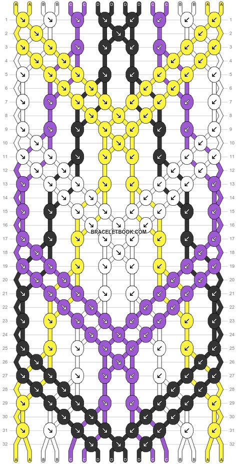 Nonbinary Bracelet Pattern, Nonbinary Friendship Bracelet, Normal Bracelet Patterns, Nonbinary Flag, Keychain Patterns, Bracelet Patterns Easy, Friendship Bracelet Patterns Easy, Friendship Bracelets Patterns, Chevron Bracelet