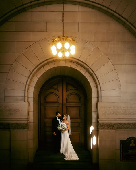 Sometimes when you least expect it you meet that person that turns your world around in the best possible way! 💫 - Me. + Mrs DePellegrini 🤍✨ - Hotel: @omniwilliampennhotel Venue: @alleghenycountyvenues Photography: @nataphotoroll Dress: @blancdeblancbridal Ring: @skeltonjewelry Make up + Hair: @3lizabeth.a Nails: @_marianna_taliani Cake: @oakmontbakery - - - It was an absolute joy to have been with you guys through the months and seeing you finally get married. Keep enjoying your week... Allegheny County Courthouse Wedding, Pittsburgh Elopement, Microwedding Ideas, Downtown Pittsburgh, Allegheny County, Make Up Hair, Wedding Court, Courthouse Wedding, Wedding Elopement