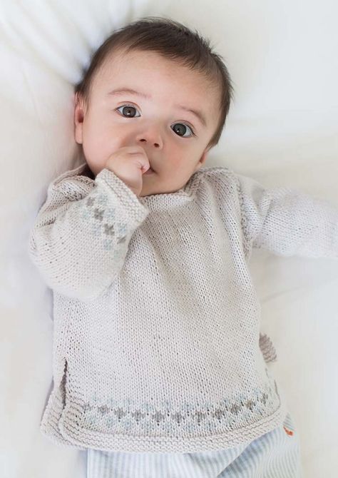 16+ Free Baby Sweater Knitting Patterns to Download Now! Free Baby Sweater Knitting Patterns, Baby Knitting Free, Easy Baby Knitting Patterns, Duplicate Stitch, Baby Sweater Knitting Pattern, Baby Boy Knitting, Knit Baby Sweaters, Baby Knitting Patterns Free, Baby Sweater