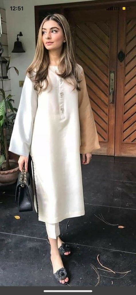 Nikkah Dress, Simple Kurta Designs, Pakistani Fashion Casual, Casual Indian Fashion, Desi Fashion Casual, Pakistani Dresses Casual, Pakistani Fashion Party Wear, Salwar Kamiz, Beautiful Pakistani Dresses