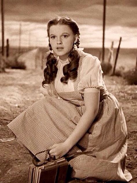 Judy Garland as Dorothy in The Wizard of Oz (1939) Dorothy Wizard Of Oz Aesthetic, Dorothy Gale Aesthetic, Classic Artists, Actor Life, Wizard Of Oz Movie, Dream Roles, Wizard Of Oz 1939, Oz Movie, Dorothy Gale