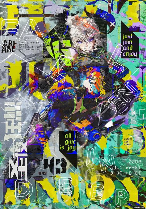 Anti-design Graphic Design, Anime Maximalism, Street Art Poster Design, Anti Graphic Layout, Maximalism Poster Design, Anti Design Graphic Poster, Maximalist Poster Design, Anti Graphic Design, Maxilism Design