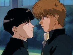 90s Anime Gif, Please Save My Earth, 90 Anime, Retro Anime, Old Anime, 90s Anime, Anime Kiss, Anime Quotes, Boy Art