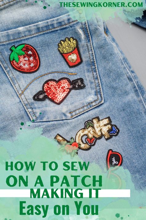 Learning how to sew on a patch is important if you have family members who love this look. Learning how to sew on a patch by hand isn’t the only way it will work. How To Sew A Patch By Hand, How To Sew On Patches By Hand, How To Sew On A Patch By Hand, How To Sew A Patch On A Jacket, Sewing On Patches By Hand, How To Sew On A Patch, How To Sew On Patches, How To Sew Patches On Jackets, Sew On Patches How To