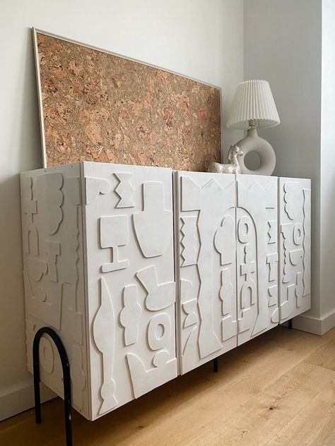 Two Stylish IKEA Ivar Hacks by London-Based Designer Atelier Akuko Ikea Ivar Cabinet, Upcycling Design, Ikea Ivar, Best Ikea, Flipping Furniture, Craft Materials, Ikea Hack, Furniture For Small Spaces, Furniture Makeover