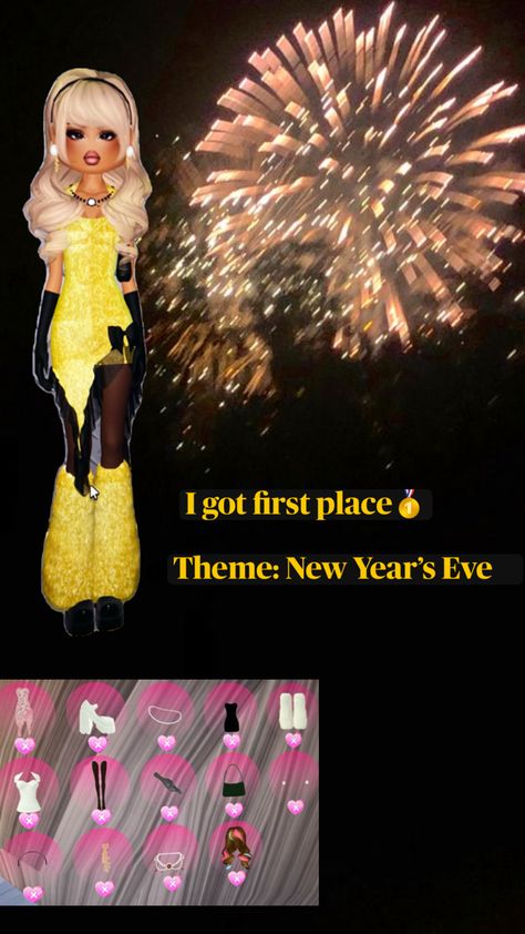 New Year’s Eve Theme Dress To Impress, Dti Theme New Years Eve, New Years Eve Dress To Impress Outfit, Dress To Impress New Years Eve Theme, Dress To Impress New Years Eve, New Year Appetizers, New Years Eve Outfits Dress, Outfit Ideas New Years Eve, New Year Eve Outfit