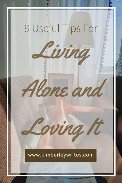 Living Alone For The First Time, How To Live Alone, Living Alone Lifestyle, Living Alone Vibes, Living Alone Tips, Growth Aesthetic, Inspirational Advice, Solo Living, Happy Alone