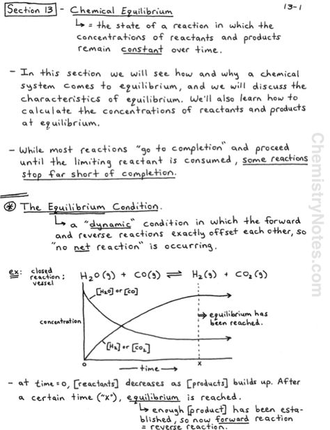 Equilibrium Chemistry Notes, Calculating the Equilibrium Constant (Kc), and the ICE Method Equilibrium Notes, General Chemistry Notes, Chemical Equilibrium, Chemistry Lecture, Learning Chemistry, Organic Chemistry Notes, College Chemistry, Chemistry Help, Chemical Kinetics