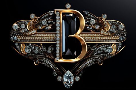 B Name, B Letter Images, Nb Logo, Gold Logo Design, B Names, B Letter, Round Diamond Pendant, Letter Art Design, Alphabet Photos