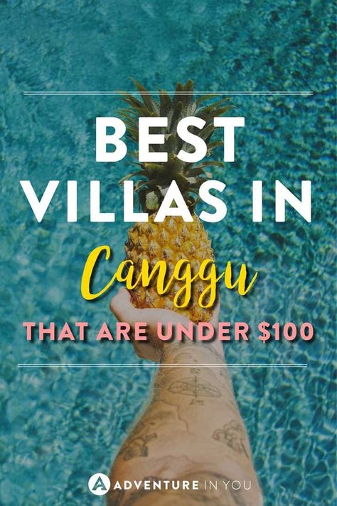 Looking for the best villas to stay at in Canggu, Bali? These private pool villas have everything you need and more so you can make the most out of your trip to Canggu Travel To, Gili Islands, Asian Travel, Canggu Bali, Travel Destinations Asia, Asia Travel Guide, Southeast Asia Travel, Philippines Travel, Koh Tao