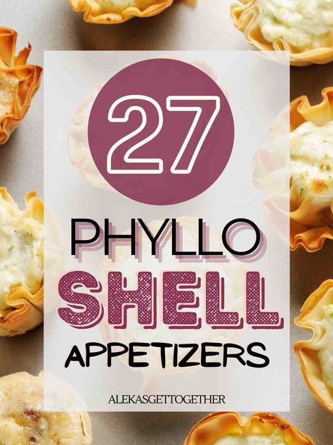 A list of the best appetizers served into mini filo cups. Thanksgiving Phyllo Appetizers, Filo Cup Recipes, Fillo Shell Appetizers, Phyllo Cup Appetizers Cold, Philo Cups Appetizers Appetizer Recipes, Phillo Puff Pastry Appetizers, Philo Cup Appetizers, Filo Cup Appetizers, Phyllo Shell Recipes