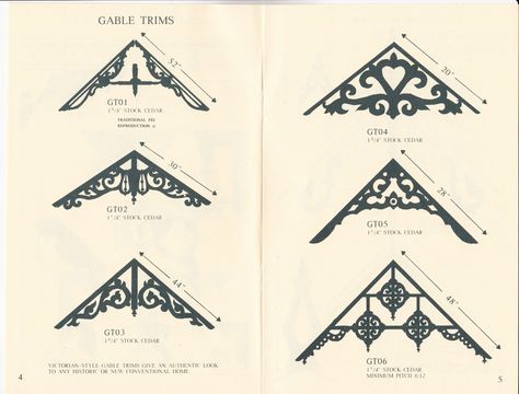 As you can see I also make screen doors. Victorian Porch Ideas, Porch Trellis, Victorian Trim, Gingerbread House Patterns, Gingerbread House Template, Gingerbread Trim, Ginger House, Gable Trim, Victorian Porch