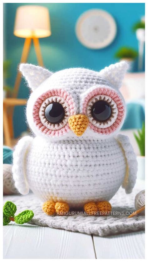 Amigurumi Owl Crochet Free Pattern - Free Crochet Patterns easy quick crochet toys, quick and easy crochet toys, crochet toys rabbit, crochet toys rattle, crochet baby toys rabbit, crochet toys story, crochet toys scheme, crochet toys simple, crochet toys sheep, #crochettoystutorial, #crochettoys, #crochetanimals, #quickcrochetbabytoys, #crochettoyssmall Crochet Owl Patterns Free, Free Owl Crochet Patterns, Amigurumi Owl Free Pattern, Crochet Owl Pattern Free, Free Blanket Knitting Patterns, Easy Crochet Toys, Owl Amigurumi Free Pattern, 2022 Toys, Beading Patterns Free Tutorials