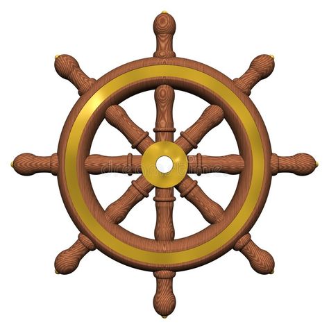 Ship's Wheel. Beautiful ship's steering wheel isolated on white , #ad, #Beautiful, #ship, #Ship, #Wheel, #isolated #ad Cartoon Pirate Ship, Ship Steering Wheel, Cartoon Pirate, I Have A Plan, Ship Wheel, White Illustration, Pirate Ship, Blog Page, Marine Life