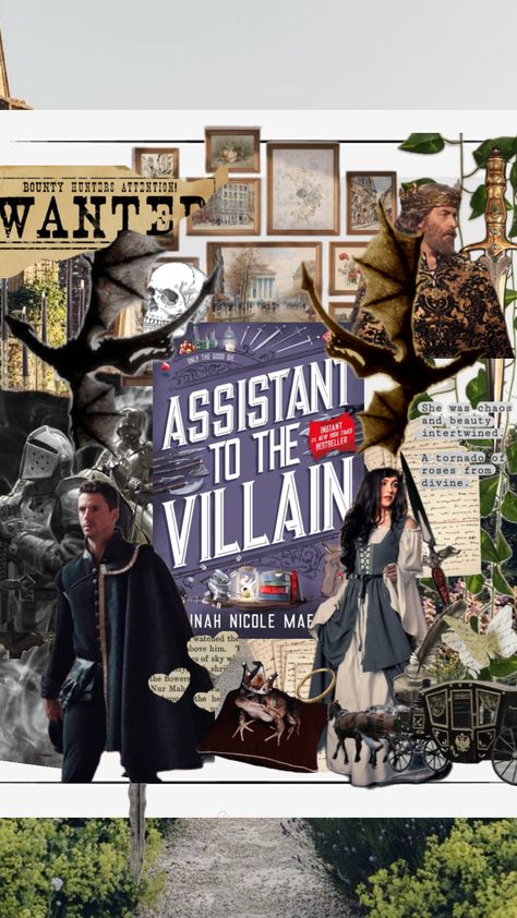 assistant to the villian Assistant To The Villain Aesthetic, Assistant To The Villain Fanart, Assistant To The Villain, Summer Tbr, Book Wallpaper, Book Boyfriends, Bounty Hunter, Fan Book, The Villain