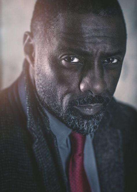 Idris Elba Luther Bbc, Luther Series, John Luther, Idris Elba, British Actors, Elba, Man Crush, Feature Film, Black Is Beautiful