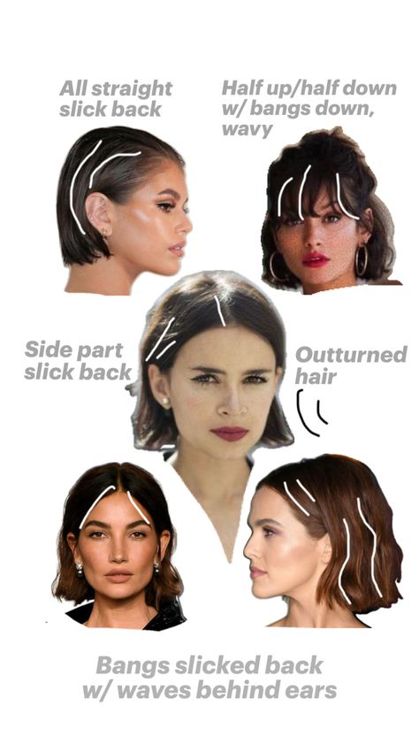 Hairstyles Bob, Wedding Guest Hairstyles, Slicked Back Hair, Half Up Half Down, Short Bob, Half Up, Hairstyles With Bangs, Bob Hairstyles, Wedding Guest