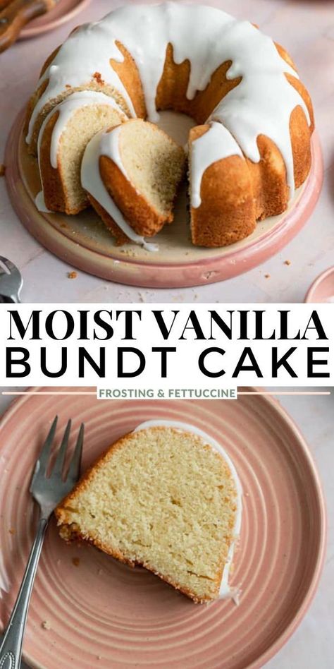 Vanilla Bundt Cake Recipes, Vanilla Bundt Cake, Bunt Cake Recipe, Easy Bundt Cake Recipes, Bundt Recipes, Easy Bundt Cake, Bundt Cake Recipe, Vanilla Cake Recipe, Cake Recipes From Scratch