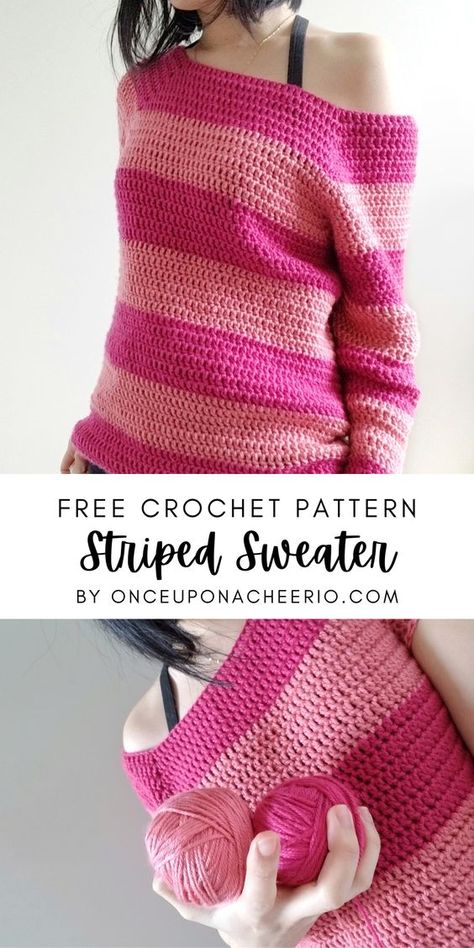 Crochet Sweater Pattern Free, Beginners Crochet, Stylish Crochet, Crochet Sweaters, Raglan Sweater, Beginner Crochet, Clothing Patterns Free, Haken Baby, Crochet Clothing