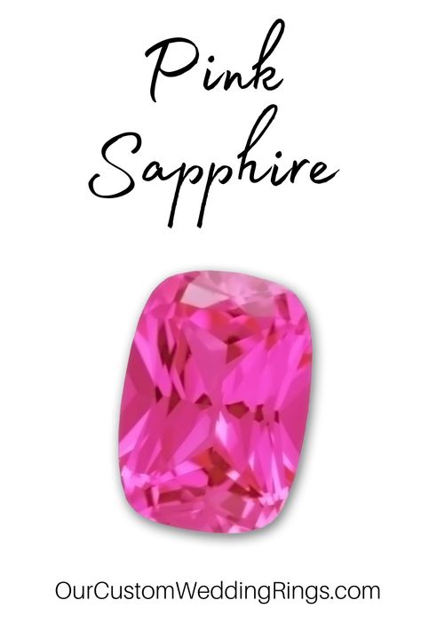 If you are booking for a bold and beautiful stone for your engagment or anniversary ring then consider the Chatham-created pink sapphire. The antique cushion cut lab-created pink sapphires are real sapphires with the same chemical, physical and optical properties as their natural counterparts. Gem quality means there are no inclusions visible to the naked eye. We offer custom design or use our design gallery to create your own ring. Antique Cushion Cut, Pink Sapphire Ring Engagement, Antique Cushion, Sapphire Rings, Pink Sapphire Ring, Bold And Beautiful, Design Gallery, Gemstone Engagement Rings, Anniversary Ring