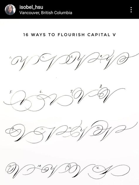 Isobel_hsu on ig Cursive Letters Fancy, Calligraphy Flourishing, Calligraphy Flourishes, Calligraphy Letters Alphabet, Flourish Calligraphy, Calligraphy Fonts Alphabet, Lettering Styles Alphabet, Handwriting Examples, Cursive Calligraphy