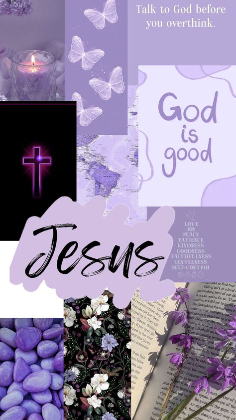 Purple, Christian wallpaper aesthetic Iphone Background Wallpaper Purple, Pretty Wallpapers Aesthetic Purple, Christain Girls Wallpaper Collage, Pretty Wallpapers Christian, Cute Christian Girl Wallpapers, Pfp Aesthetic Christian, Christian Iphone Wallpaper Purple, Beautiful Christian Wallpaper, Christian Wallpaper For Girls