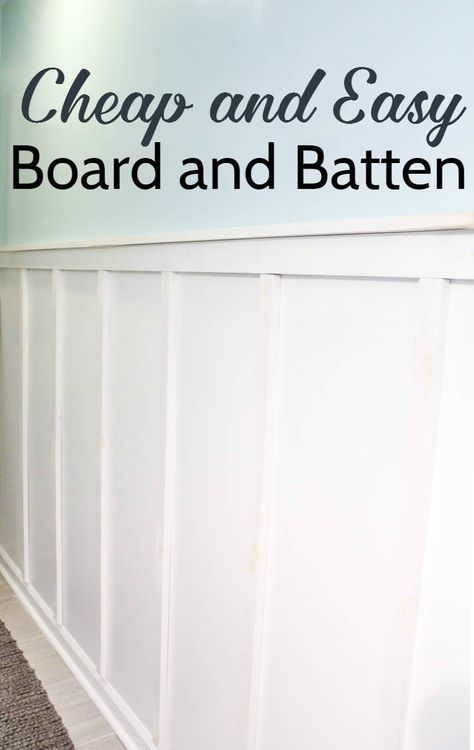 Easy Board And Batten, Batten Diy, Diy Board And Batten, Batten Wall, Easy Home Improvement, Board And Batten Wall, Home Remodeling Diy, Funky Home Decor, Girly Room