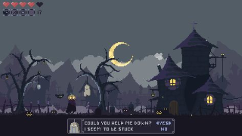 Game Mockup, Ipad Wallpaper Aesthetic, Halloween Desktop Wallpaper, Pixel Art Landscape, Gif Background, Piskel Art, Pixel Art Background, Arte 8 Bits, 8bit Art