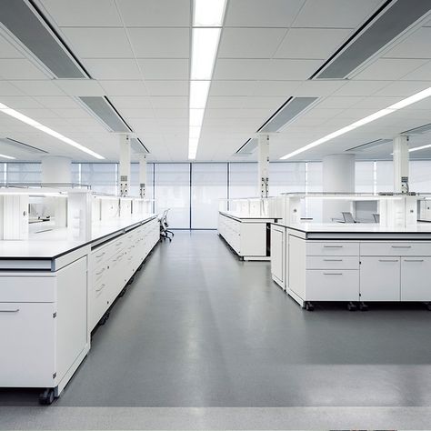 Our references - Waldner products and solutions - Waldner Labs Plan, Chinese Style Interior, Laboratory Design, Factory Interior, Modern Office Space, Ceiling Grid, Project Planning, Workshop Design, Office Layout