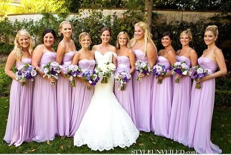 Bridesmaids:: Lilac Bridesmaid, Lavender Bridesmaid, Lilac Bridesmaid Dresses, Purple Dresses, Purple Bridesmaids, Wedding Wishes, Purple Wedding, Trendy Wedding, Wedding Bridesmaids