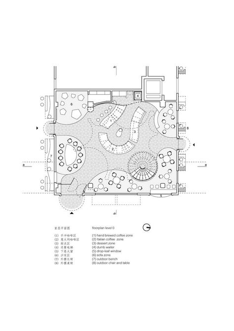 Restaurant Plan Architecture, Cafe Layout Plan, Restaurant Layout Plan, Library Floor Plan, Cafe Floor Plan, Cafe Plan, Public Library Design, Restaurant Floor Plan, Restaurant Layout