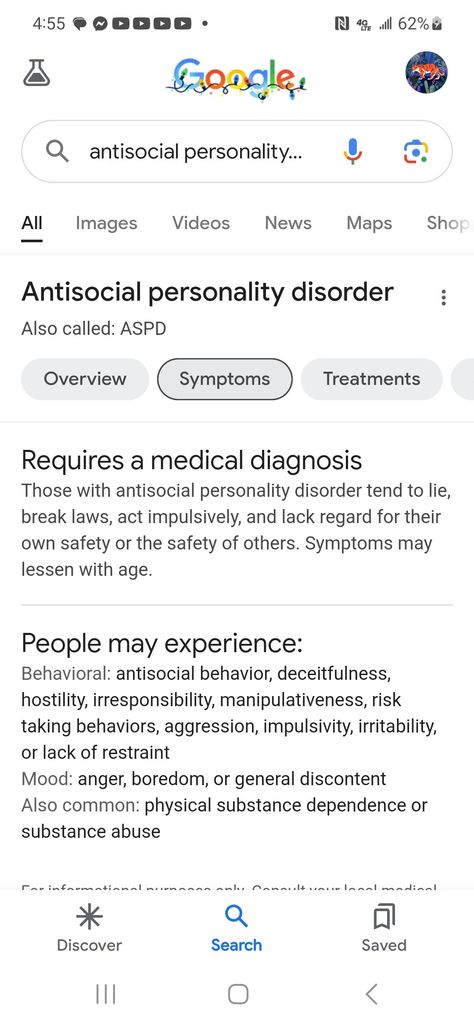 Anti Social Personality Disorder, Anti Social Personality, Social Personality, Antisocial Personality, Personality Disorder, Take Risks, Video News, Anti Social, Helpful Tips