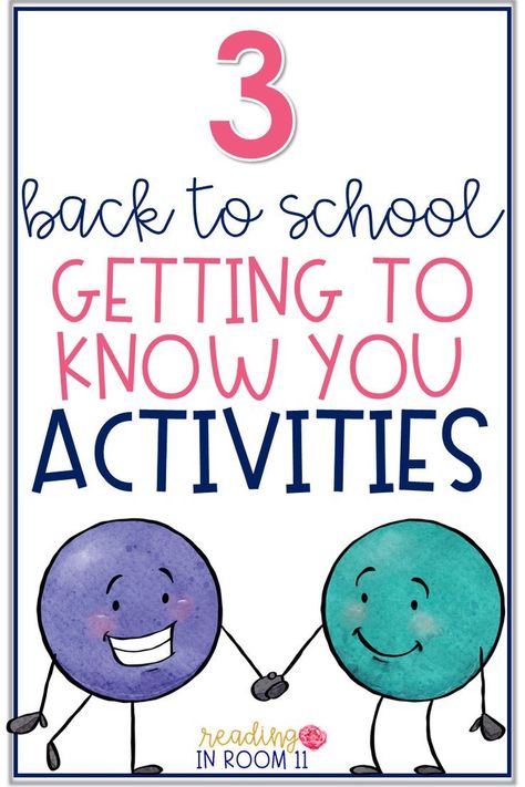 Activities For Back To School, Get To Know Your Students, Get To Know You Activities, First Day Activities, Teacher Activities, New Student, Math Center Activities, 3rd Grade Classroom, Beginning Of The School Year