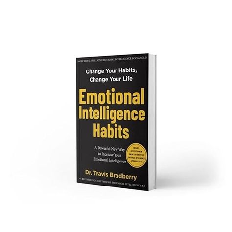 Emotional Intelligence Habits. CHANGE YOUR HABITS, CHANGE YOUR LIFE. More than 3 million emotional intelligence books sold! Get a copy: https://amzn.to/4dn0fPs Emotional Intelligence Habits is a groundbreaking new book from Dr. Travis Bradberry, author of the multi-million copy bestseller Emotional Intelligence 2.0. In Emotional Intelligence Habits, Dr. Bradberry, the world's foremost expert on increasing EQ, offers an abundance of practical strategies that will teach you how to form good ... Emotional Intelligence Book, Intelligence Books, Habits Book, Habit Books, Change Your Habits, Intelligence Test, Psychology Books, 7 Habits, How To Be Likeable