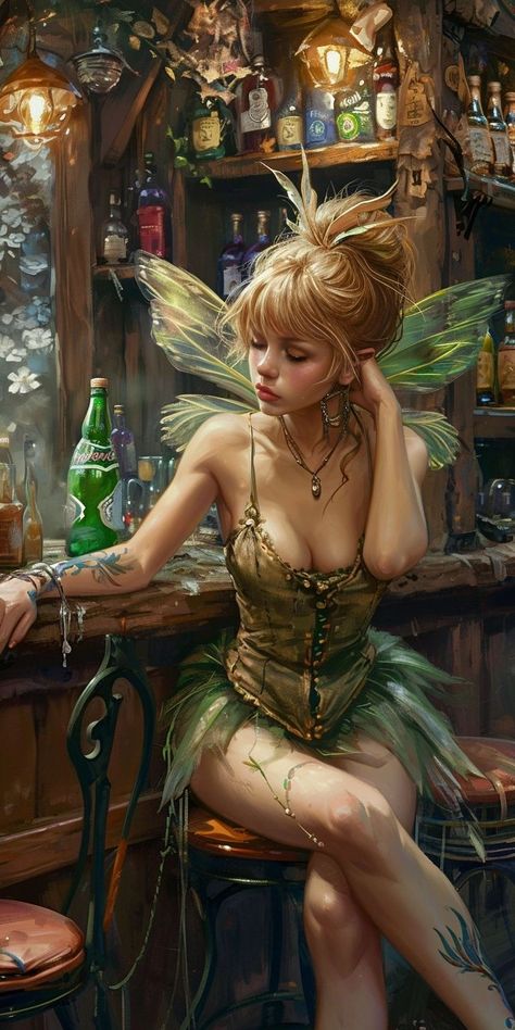 Beautiful Fairy Art, Female Art Reference Poses, Female Creature, Tinkerbell Characters, Queen Butterfly, Tinkerbell Wallpaper, Tinkerbell Pictures, Fairy Photography, Steampunk Fairy