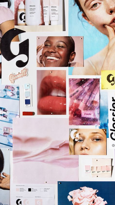 Photo from Glossier Glossier Wallpaper, Glossier Advertising, Glossier Branding, Babe Original, Glossier You, Glossy Makeup, Balm Dotcom, Skin Essentials, Cloud Painting