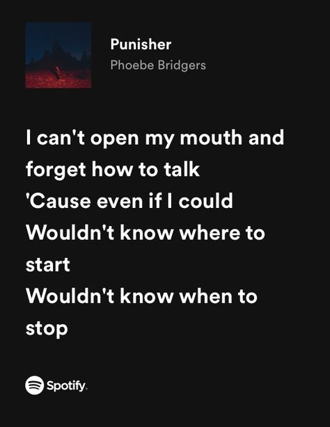 Punisher Phoebe Bridgers Lyrics, Punisher Lyrics, Relationship Imagines, Punisher Phoebe Bridgers, Phoebe Bridgers Lyrics, Songs Aesthetic, Scott Street, Lizzy Mcalpine, Cool Songs