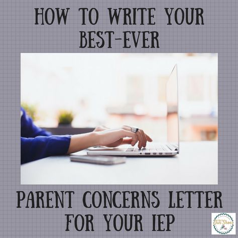 Everything you need to know about how and why to write the best-ever Parent Concerns letter for your IEP. Includes Parent Letter of Attachment. Iep Writing, Iep Binder, Iep Organization, Teaching Organization, Behavior Therapy, Iep Meetings, Parenting Inspiration, Teaching Students, Letter To Parents